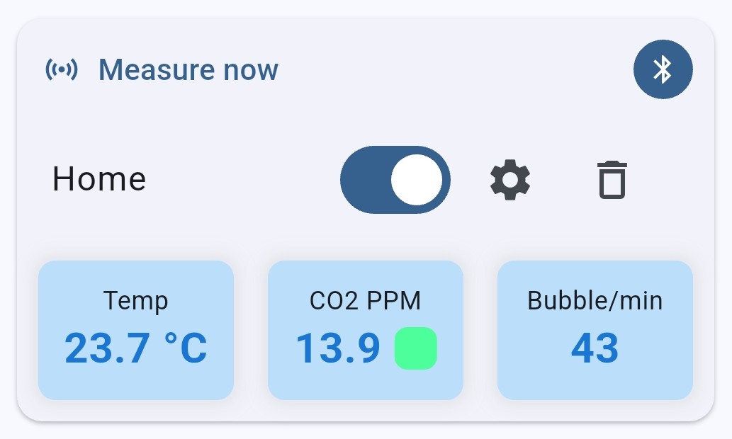 EvolvAqua CO2 felügyelet és vezérlés előzetes
